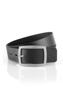Leder-G&uuml;rtel &acute;SERLO` mit Dornschlie&szlig;e