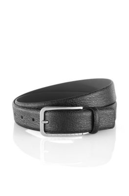 Ceinture design en cuir de vachette, CHARLSO