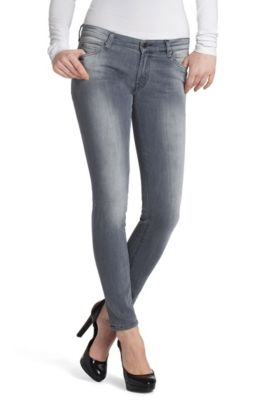 Skinny-Fit Jeans &acute;Georgina` aus Baumwoll-Mix
