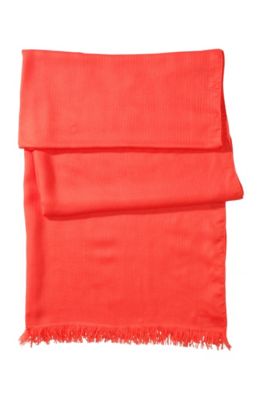 Plain coloured scarf from HUGO &acute;Women-Z 332`