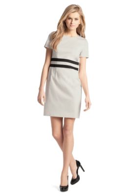 Fitted cotton blend dress &acute;Klarisi`