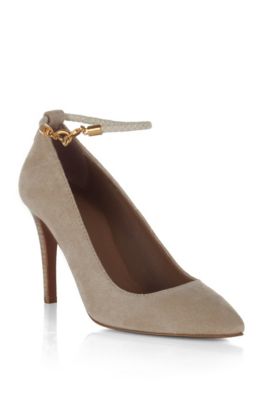 Designer leather pump 'LARLY'