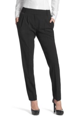 Business trousers made of blended wool 'Hulli'