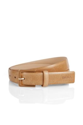 Timeless belt in cowhide leather 'BIRNI'