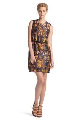 Designer silk dress 'Divila1'