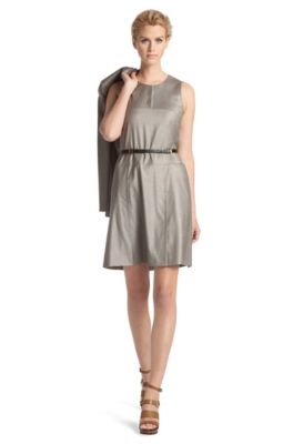 Shift dress made of a new wool blend 'Duela'