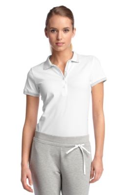 Polo shirt with decorative stripes 'Paulla'