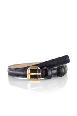 Cowhide leather belt &acute;GEMILA-P`