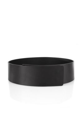 Cowhide waist belt &acute;NOUSIKA`