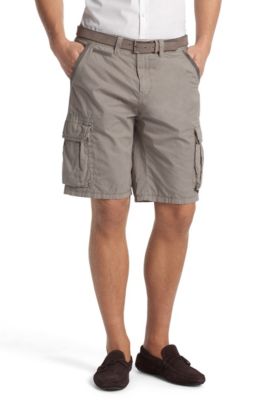 Short cargo en coton, Crew-2-D