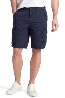 Short cargo en coton, Crew-2-D