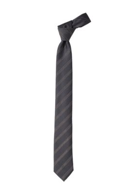 Cravate en viscose m&eacute;lang&eacute;e, Tie 6 cm
