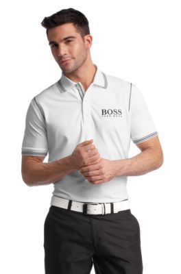 Poloshirt &acute;Paddy Pro 1` met coole siernaden