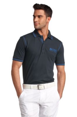 Poloshirt &acute;Paddy Pro 1` met coole siernaden