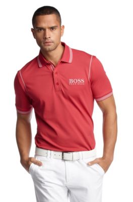 Poloshirt &acute;Paddy Pro 1` met coole siernaden