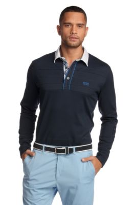 Pullover with textured inserts 'Partin'