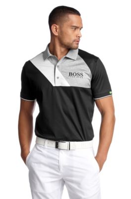 Poloshirt &acute;Patrick MK` met siernaden