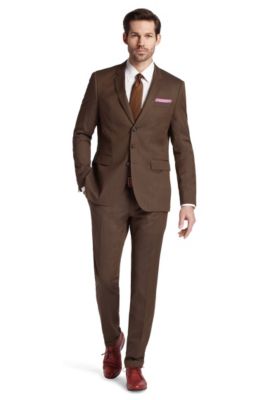 Designer-Anzug &acute;Reese/Win` aus Schurwoll-Mix