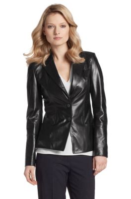 Lamb leather blazer 'LE922'