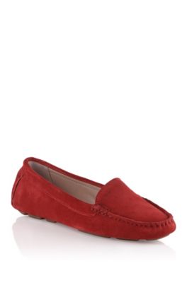 Driving shoe with a square toe 'Deiva'