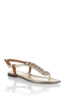Plaited flip-flop 'SHARISE-L'