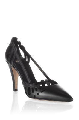 Elegant leather court shoe 'TAYLA'