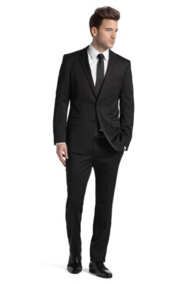 Business-Anzug &acute;Huge/Genius` aus Schurwoll-Mix