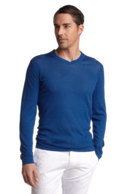 Strickpullover &acute;Elyx` in Seide-Baumwolle-Mix