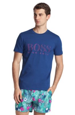 T-shirt &agrave; encolure ronde et protection UV, VN SS