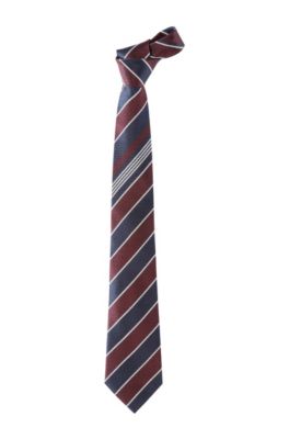 Cravate classique &agrave; rayures, Tie cm 8