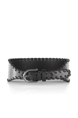 Leather waist belt 'DALYAS'