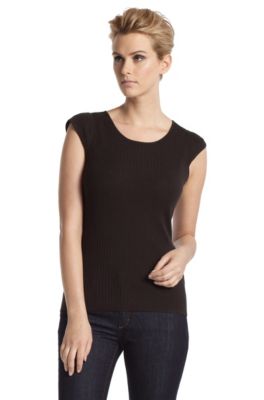 Ripp-Strickshirt &acute;F4279` aus Schurwolle