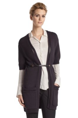 Strickjacke &acute;F4263` aus Baumwoll-Mix
