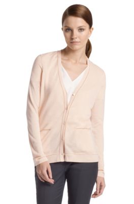 Cardigan &acute;F4250` aus Feinstrick