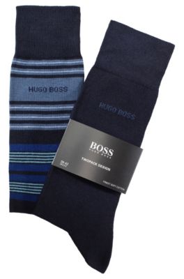 Socken &acute;Twopack RS Design` aus Baumwoll-Mix