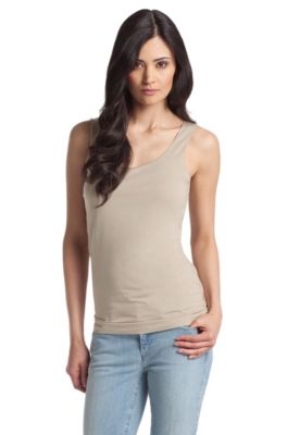 Top en coton et &eacute;lasthanne m&eacute;lang&eacute;s, E4411