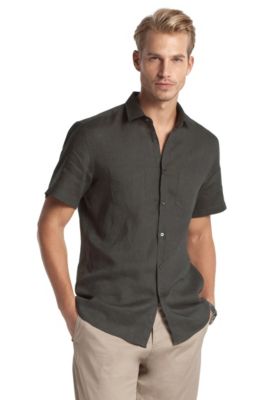 Linen leisure shirt ´Oddo_1`