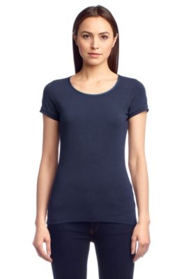 T-Shirt &acute;Debena` mit Rundhals-Ausschnitt
