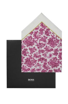 Pochette en soie, Pocket Square 33 x 33 cm
