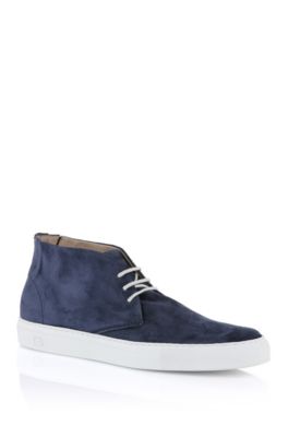 Freizeitschuh &acute;Hempo` aus edlem Veloursleder