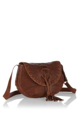 Sac port&eacute; &eacute;paule en cuir d&rsquo;agneau, Jasmyn