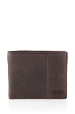 Embossed, cow leather wallet 'Cadoc'