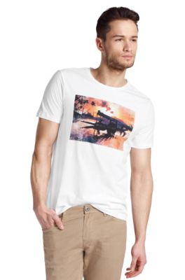 T-shirt with a round neckline 'Terenz 2'