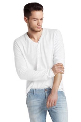 Longsleeve &acute;Tequila` mit V-Ausschnitt