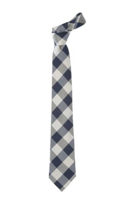 Krawatte &acute;Tie cm 8` mit edlem Webkaromuster