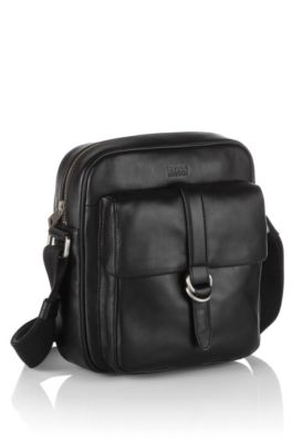 Reporter-bag &acute;Reginald` van rundleer