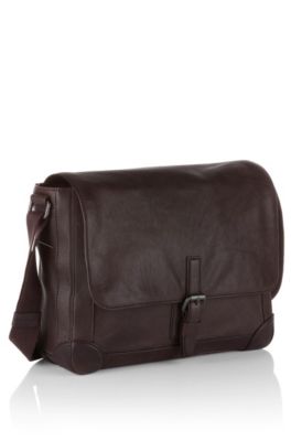 Sac messager en cuir de vachette, Caetan