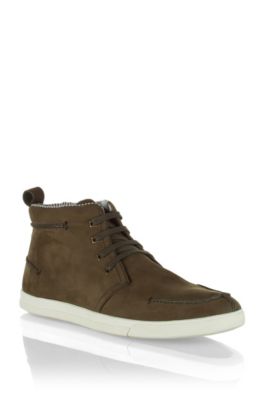 Tennis en cuir nubuck de vachette, Cenob