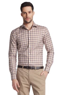 Business shirt with a shark collar 'Jaron'
