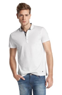 Polo en coton, Patcher